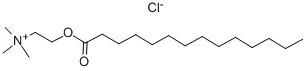 氯化肉豆蔻酰胆碱 结构式