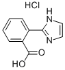 2-(1H-IMIDAZOL-2-YL)-BENZOIC ACID HCL 结构式