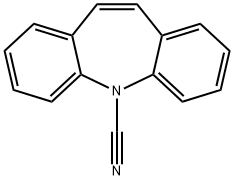 5-氰基-5H-二苯并[b,f]氮杂卓 结构式