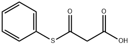 3-氧代-3-(苯巯基)丙酸 结构式
