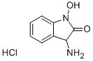 3-AMINO-1-HYDROXYINDOLIN-2-ONE HYDROCHLORIDE 结构式