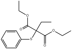 diethyl ethyl(phenylthio)malonate 结构式