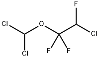 2-chloro-1-(dichloromethoxy)-1,1,2-trifluoroethane  结构式