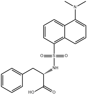 DANSYL-DL-PHENYLALANINE CYCLOHEXYLAMMONIUM SALT 结构式