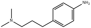 N-[3-(4-氨基苯基)丙基]-N,N-二甲基胺 结构式