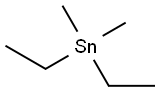 二甲[基]二乙[基]錫烷 结构式