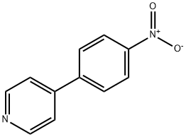 4-(4-硝基苯基)吡啶 结构式
