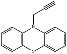 10-(2-Propyn-1-yl)-10H-phenothiazine 结构式