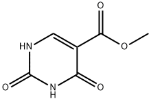 1,2,3,4-四氢-2,4-二氧代-5-嘧啶羧酸甲酯 结构式