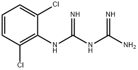 1-(2,6-二氯苯基)双胍 盐酸盐 结构式