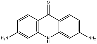 3,6-二氨基-9-吖啶酮 结构式