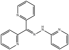 2,2''-DIPYRIDYL KETONE 2-PYRIDYLHYDRAZONE 结构式