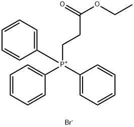 2-(乙氧羰基)乙基三苯基溴化磷 结构式
