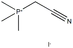 (氰基甲基)三甲基碘化鏻 结构式