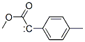 Ethylidene, 2-methoxy-1-(4-methylphenyl)-2-oxo- 结构式