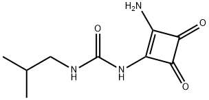 Urea, N-(2-amino-3,4-dioxo-1-cyclobuten-1-yl)-N-(2-methylpropyl)- (9CI) 结构式