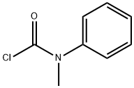 N-甲基-N-苯基氨基甲酰氯 结构式