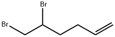 1,2-二溴-5-己烯 结构式