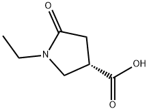 3-Pyrrolidinecarboxylicacid,1-ethyl-5-oxo-,(3S)-(9CI) 结构式