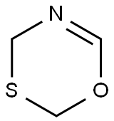 4H-1,3,5-Oxathiazine 结构式