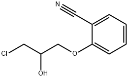 2-(3-CHLORO-2-HYDROXY-PROPOXY)-BENZONITRILE 结构式