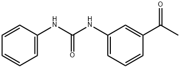 1-(3-乙酰苯基)-3-苯基脲 结构式
