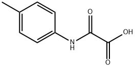 2-[(4-甲基苯基)氨基]-2-氧代-乙酸 结构式