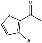 2-乙酰-3-溴噻吩 结构式