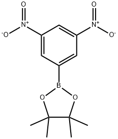3,5-DINITROPHENYLBORONIC ACID, PINACOL ESTER 结构式
