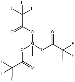 METHYLTRIS(TRIFLUOROACETOXY)SILANE 结构式