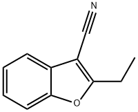 3-氰基-2-乙基苯并呋喃 结构式