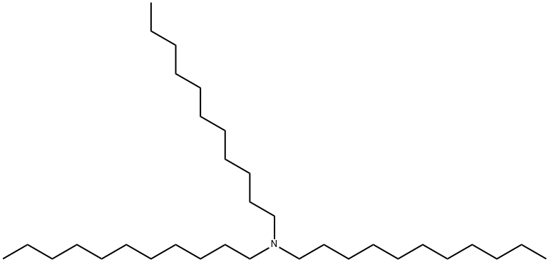 三( 十一烷基)胺 结构式