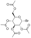 1,3,4,6-四乙酰氧基-alpha-D-吡喃葡萄糖 结构式