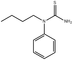 Thiourea,  N-butyl-N-phenyl- 结构式