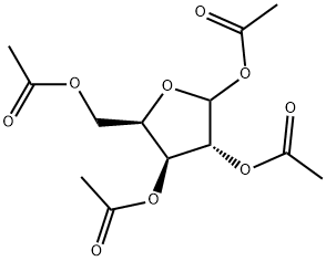 D-Xylofuranose tetraacetate 结构式
