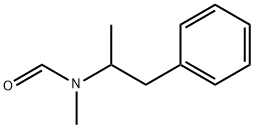 N-formylmethamphetamine 结构式
