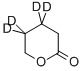 DELTA-VALEROLACTONE-3,3,4,4-D4 结构式