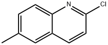 2-氯-6-甲基喹啉 结构式