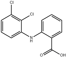 氯灭酸 结构式