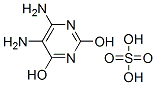 5,6-DIAMINOPYRIMIDINE-2,4-DIOL SULPHATE 结构式