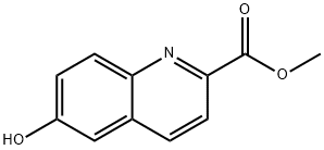 6-羟基喹啉-2-羧酸甲酯 结构式