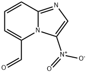 IMidazo[1,2-a]pyridine-5-carboxaldehyde, 3-nitro- 结构式