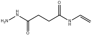 Succinamic  acid,  N-vinyl-,  hydrazide  (7CI,8CI) 结构式