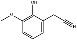 2-羟基-3-甲氧基苯甲腈 结构式