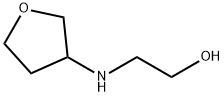 3-(2'-HYDROXYETHYLAMINO)-TETRAHYDROFURANE HYDROCHLORIDE 结构式