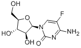 5-FLUOROCYTOSINE ARABINOSIDE 结构式