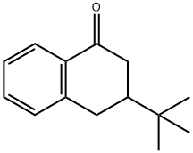 3-(1,1-Dimethylethyl)-3,4-dihydro-1(2H)-naphthalenone 结构式
