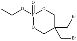 5,5-bis(bromomethyl)-2-ethoxy-1,3,2-dioxaphosphorinane 2-oxide 结构式