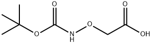 叔丁氧羰基氨氧基乙酸 结构式
