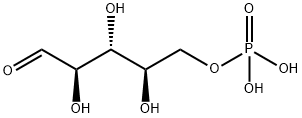 D-ribose 5-(dihydrogen phosphate)  结构式